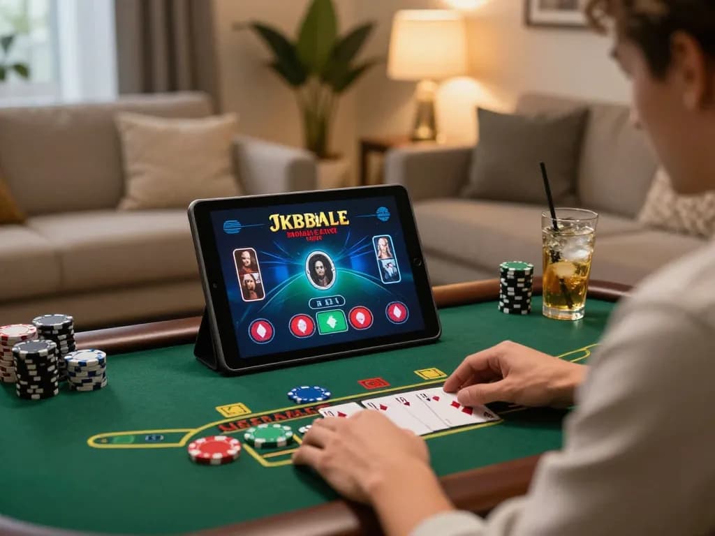 Experience excitement with CM88 while playing live dealer blackjack on a tablet