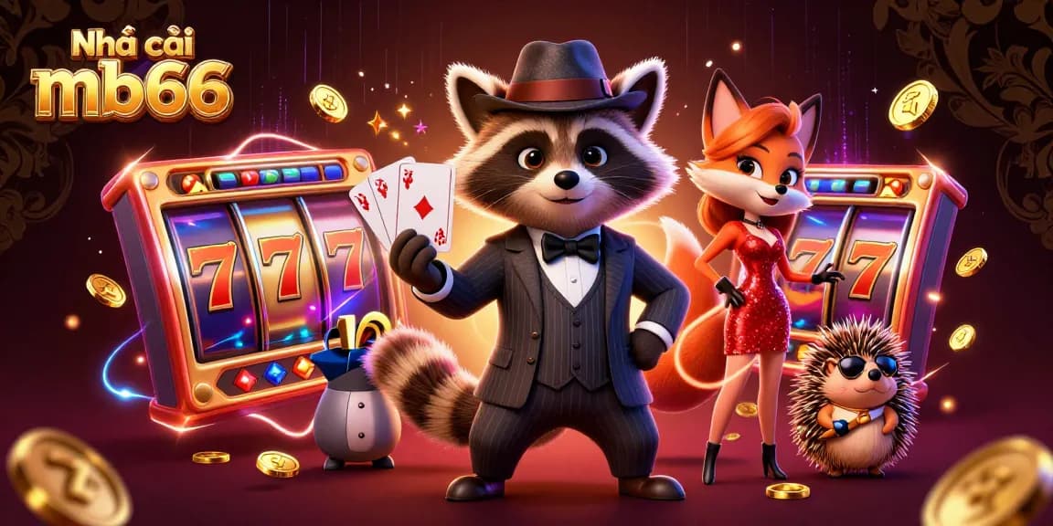 Engage in thrilling action at Nhà cái mb66 with vibrant characters and dynamic casino elements