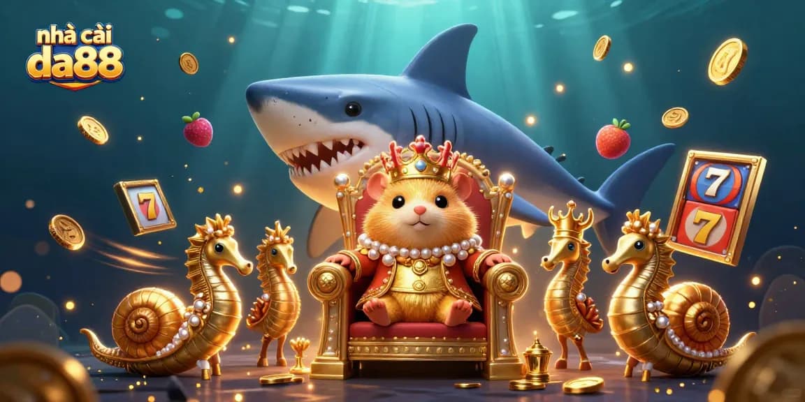 Experience thrilling gambling adventures with nhà cái da88 in this vibrant slot game illustration.
