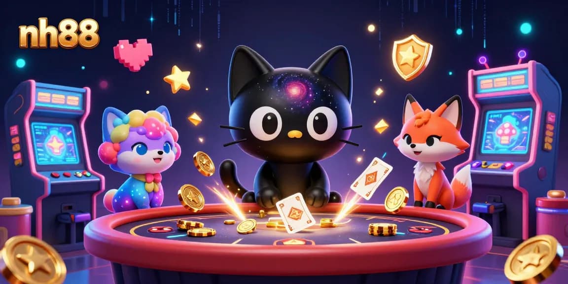Experience thrilling gameplay at nh 88 with cosmic characters and vibrant casino elements.