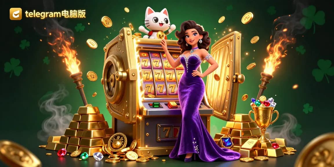 通过telegram电脑版体验激动人心的 jackpots，沉浸于生动的3D老虎机场景和令人兴奋的赌场元素中。