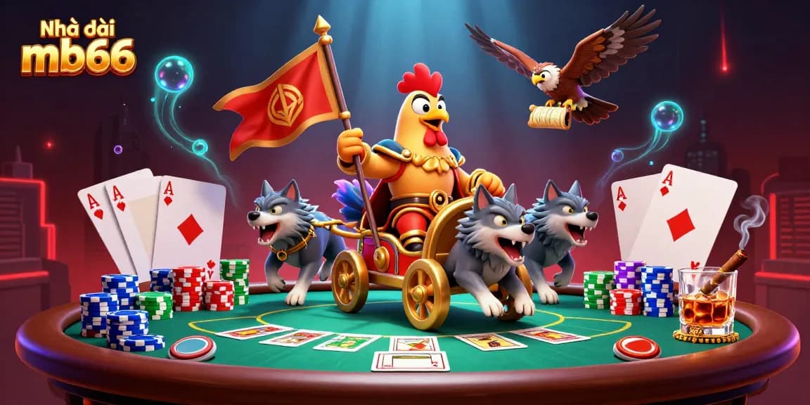 Experience thrilling games at Nhà cái mb66 featuring dynamic poker action and vibrant casino elements.