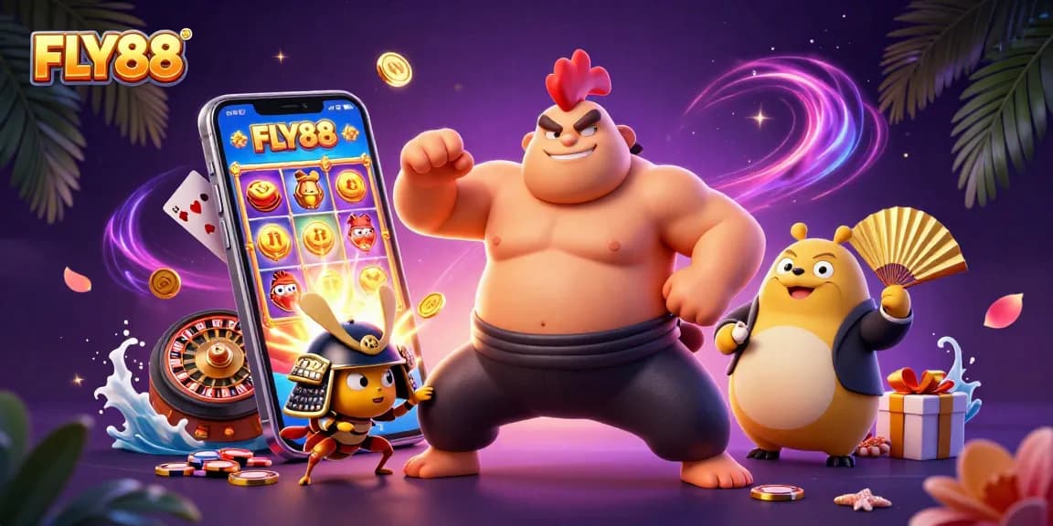 FLY88 players enjoy thrilling 3D gaming scenes with vibrant slot games and rich animations.