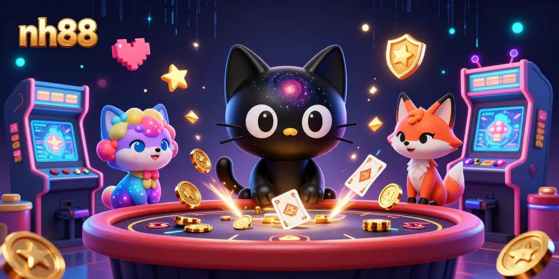Experience thrilling gameplay at nh 88 with cosmic characters and vibrant casino elements.