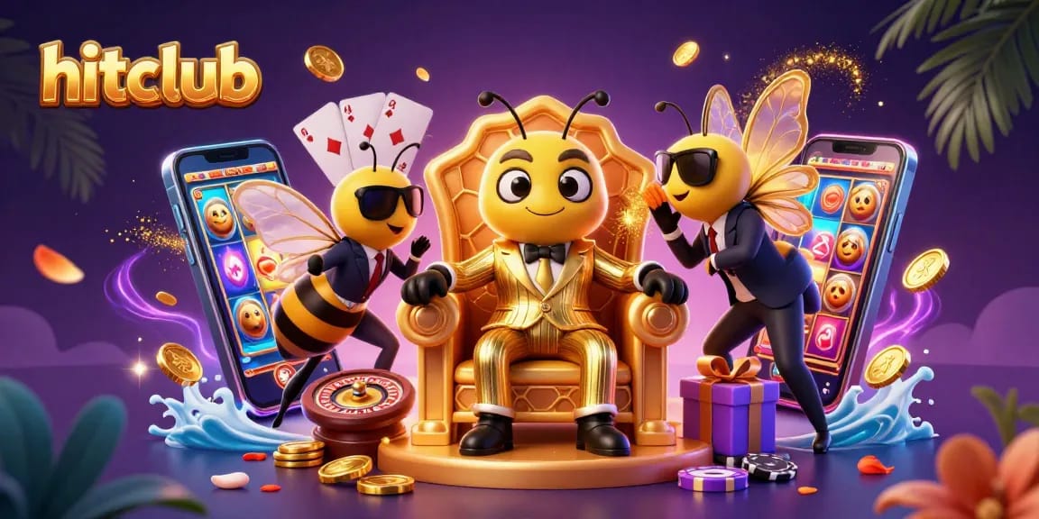 Experience the fun at hitclub with vibrant 3D casino games and characters in action.