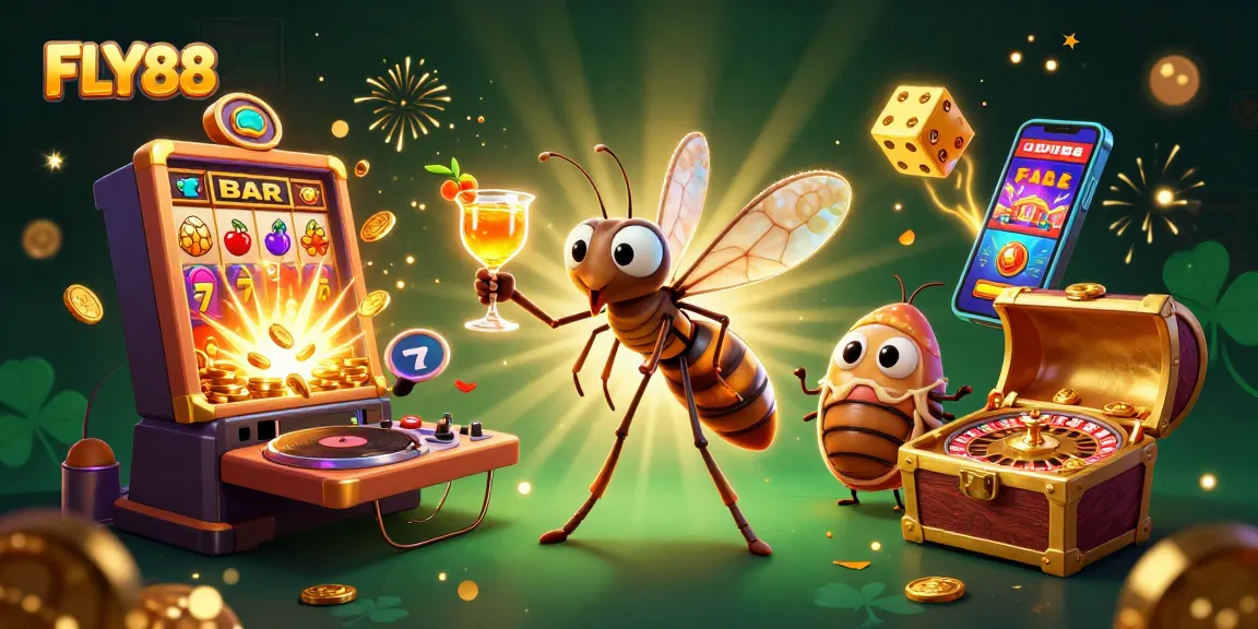 Join FLY88 for an exhilarating casino experience with vibrant characters and dynamic gaming elements.