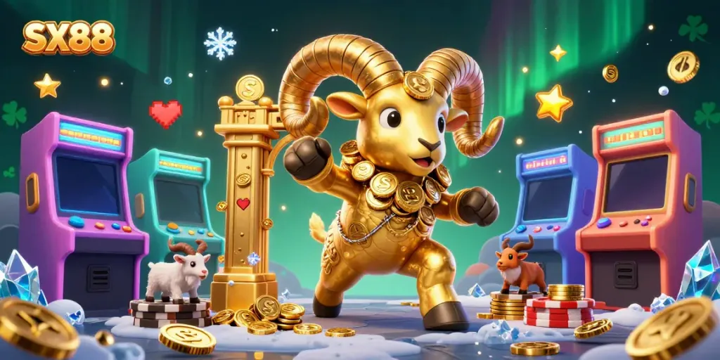 Experience exhilarating casino gameplay with SX88's vibrant 3D casino scene filled with dynamic characters.