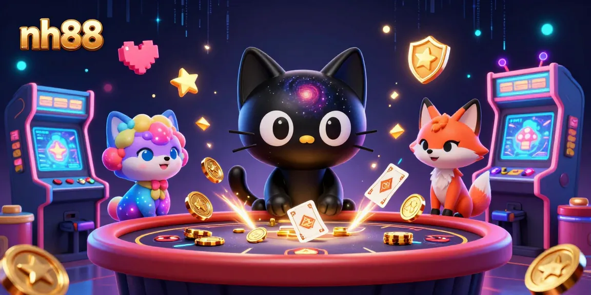 Experience thrilling gameplay at nh 88 with cosmic characters and vibrant casino elements.