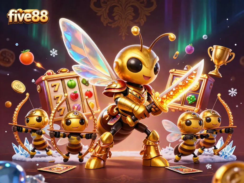 Engage with five 88 in an exciting slot game adventure filled with vibrant prizes and dynamic action.