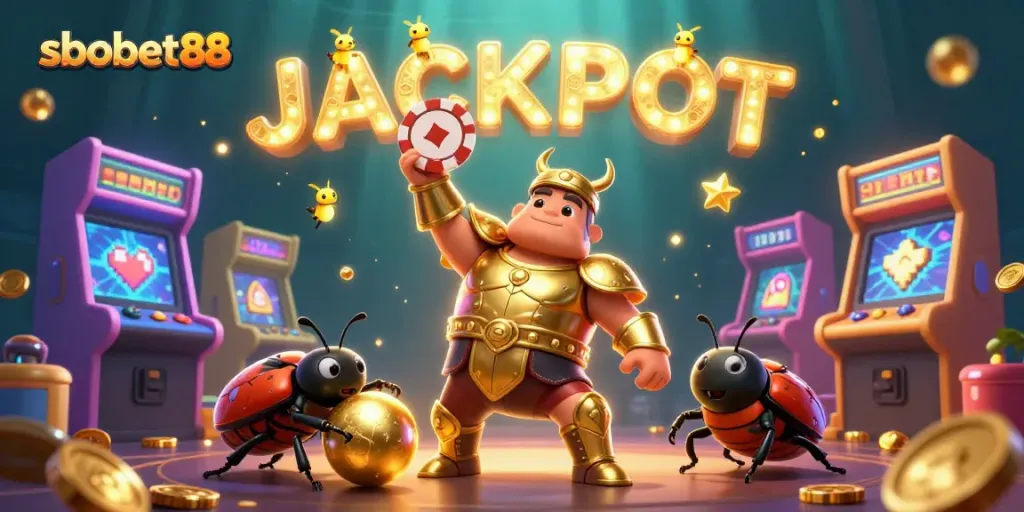 Permainan sbobet88 dengan jackpot besar dan karakter menarik di kasino online.