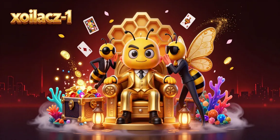 Xoilacz-1 features a vibrant 3D cartoon scene depicting a gambling-themed mob boss and dynamic casino elements.