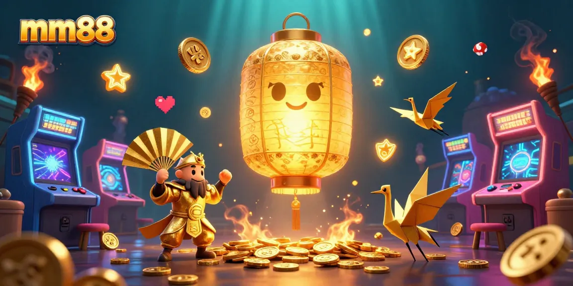 Experience top-notch gaming at mm88 with vibrant 3D casino elements and engaging characters.