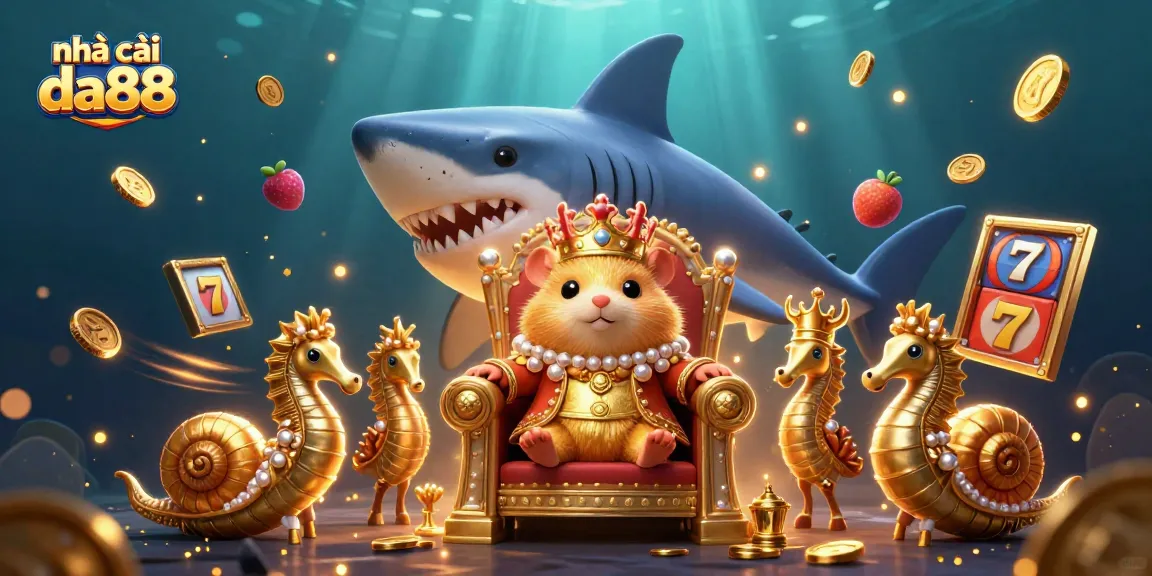 Experience thrilling gambling adventures with nhà cái da88 in this vibrant slot game illustration.