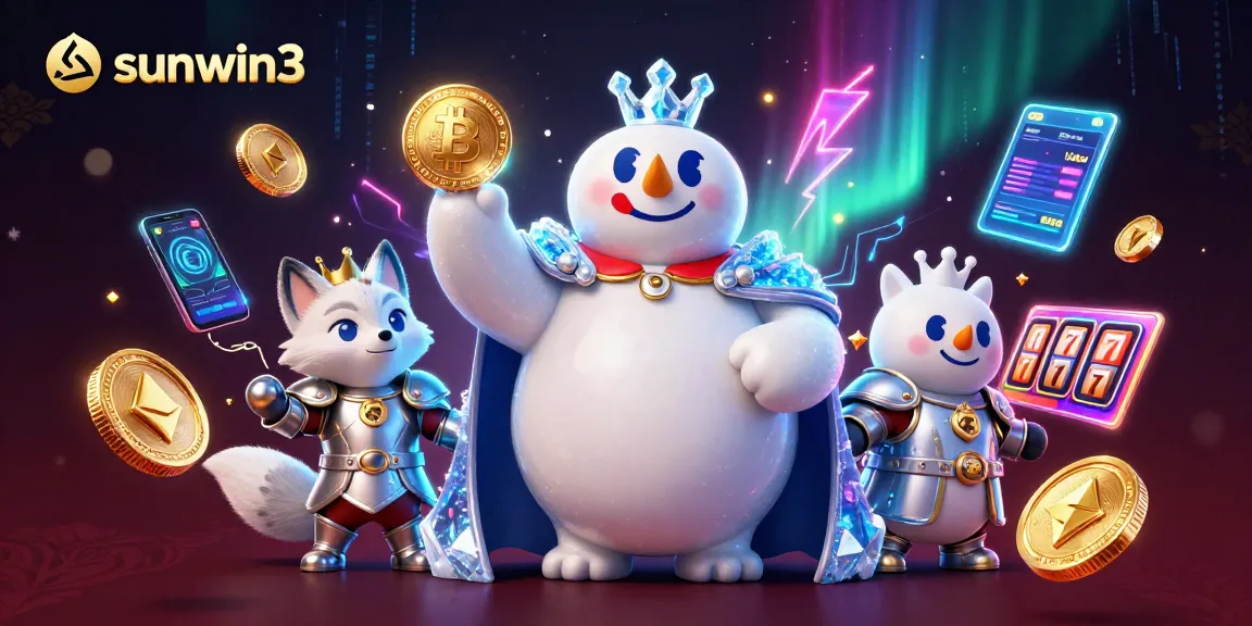 Engage with sunwin3 through vibrant gameplay featuring a 3D ice king, snow fox, and thrilling casino elements.