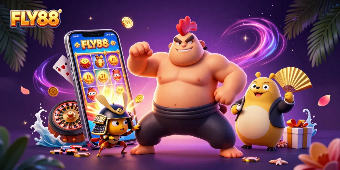 FLY88 players enjoy thrilling 3D gaming scenes with vibrant slot games and rich animations.